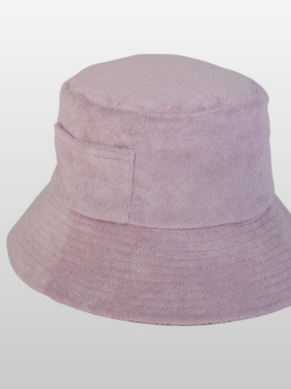 Lack of Color Terry Bucket Hat in Lavender — S/M